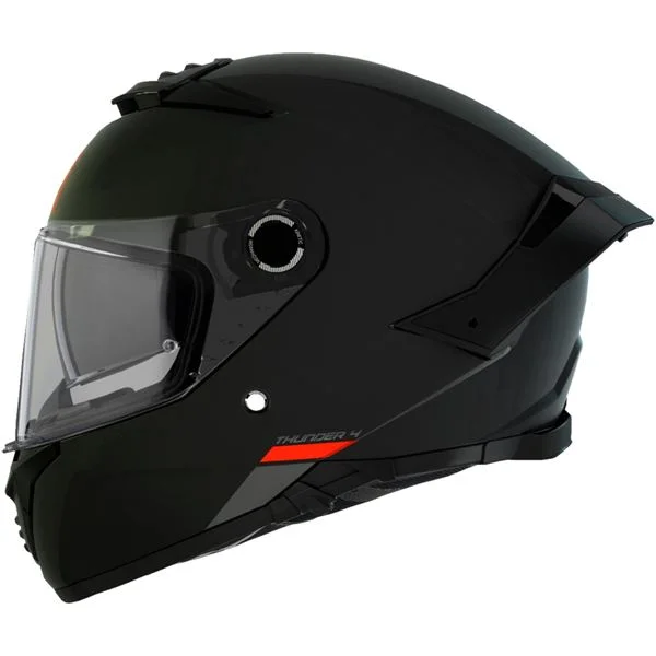 Capacete MT Thunder 4 SV Solid A1 Preto Fosco - Spinelli Motos